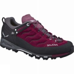 Salewa Womens Mountain Trainer Shoe Red Onion / Quiet Shade